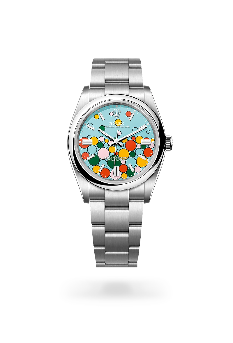 Rolex, Oyster perpetual, celebration dial, 41mm