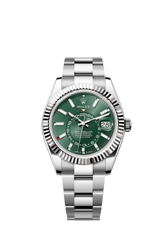 Rolex, Sky Dweller, Green dial